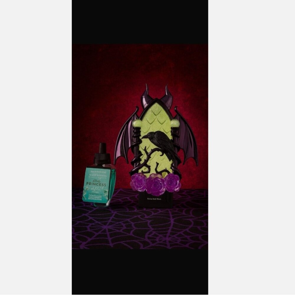 Bath & Body Works Disney Villains Wallflower Plug + Princess Refill Set 2023